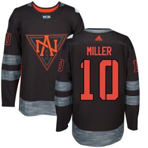 Herren Team North America #10 J. T. Miller Authentic Schwarz Auswärts 2016 World Cup